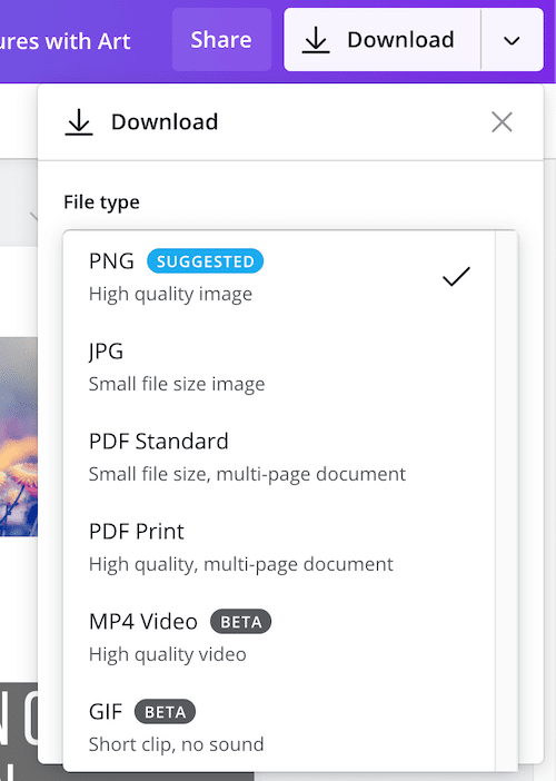 how to download canva jpg higher resolution